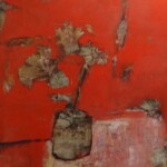 Mur rouge<br />114 x 162 cm Mur rouge