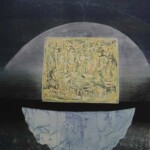 Monotype-gouache<br />76 x 57 cm Monotype-gouache