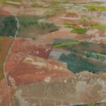 Tapis des champs<br />
47 x 30 cm Tapis des champs