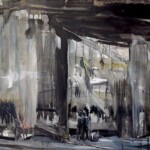 Deux enfants<br />50 x 70cm Deux enfants