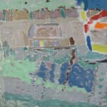 Maisonnette sur l'eau<br />49 x 50 cm Maisonnette sur l'eau