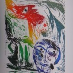 L'adoration<br /> 45,5 x 35,5 cm L'adoration