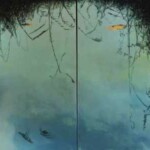 Les oubliées<br />54 x 130cm en diptyque Les oubliees