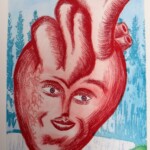 Le Cœur<br />67 x 50cm