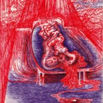 D’après Francis Bacon 2<br />21 x 13 cm