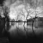 La Crue de la Seine<br />22 x 16 cm La Crue de la Seine