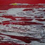 VAGUES ROUGES<br>20 x 20 cm VAGUES ROUGES