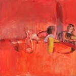 Juliette et Zoé<br />50 x 50 cm Juliette et Zoé