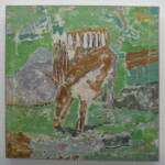 L'ane<br />80 x 80 cm L'ane
