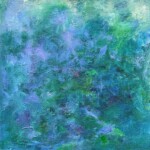 Lilas le matin<br />73 x 73 cm Lilas le matin