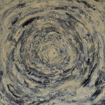 Sortie de la deuxième dimension 1<br />100 x 100 cm Sortie de la deuxième dimension 1